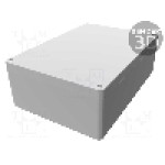 Carcasa aluminiu, 232mmx332mmx131mm, IP66, HAMMOND - 1590Z235