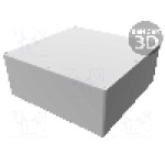 Carcasa aluminiu, 250mmx250mmx101mm, IP66, HAMMOND - 1550WN Carcasa aluminiu, 250mmx250mmx101mm, IP66, HAMMOND - 1550WN