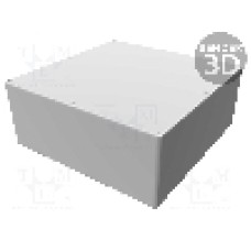 Carcasa aluminiu, 250mmx250mmx101mm, IP66, HAMMOND - 1550WN