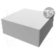 Carcasa aluminiu, 250mmx250mmx101mm, IP66, HAMMOND - 1550WNBK