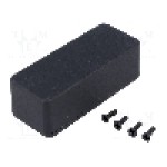 Carcasa aluminiu, 39mmx93mmx31mm, IP54, HAMMOND - 1590ABK Carcasa aluminiu, 39mmx93mmx31mm, IP54, HAMMOND - 1590ABK