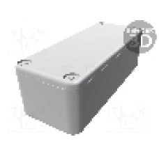 Carcasa aluminiu, 39mmx93mmx31mm, IP65, HAMMOND - 1590WABK