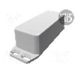 Carcasa aluminiu, 39mmx93mmx31mm, IP65, HAMMOND - 1590WAFLBK