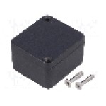 Carcasa aluminiu, 45mmx50mmx30mm, IP66, HAMMOND - 1590Z060BK