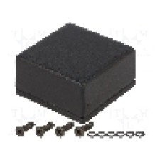 Carcasa aluminiu, 50mmx50mmx25mm, IP65, HAMMOND - 1590WLLBBK