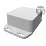 Carcasa aluminiu, 50mmx50mmx25mm, IP65, HAMMOND - 1590WLLBFL