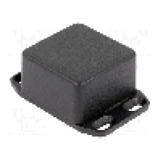 Carcasa aluminiu, 51mmx51mmx31mm, IP54, HAMMOND - 1590LBFLBK