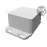 Carcasa aluminiu, 51mmx51mmx31mm, IP65, HAMMOND - 1590WLBFLBK