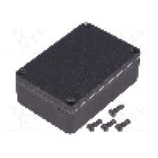 Carcasa aluminiu, 55mmx80mmx25mm, IP66, HAMMOND - 1550WPBK