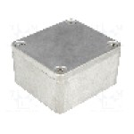 Carcasa aluminiu, 58mmx64mmx35mm, IP66, HAMMOND - 1550Z104 Carcasa aluminiu, 58mmx64mmx35mm, IP66, HAMMOND - 1550Z104