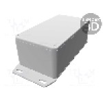 Carcasa aluminiu, 60mmx112mmx42mm, IP54, HAMMOND - 1590BSFBK Carcasa aluminiu, 60mmx112mmx42mm, IP54, HAMMOND - 1590BSFBK