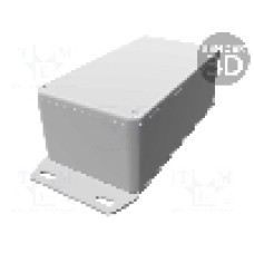 Carcasa aluminiu, 60mmx112mmx42mm, IP65, HAMMOND - 1590WBSF