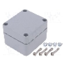 Carcasa aluminiu, 60mmx66mmx46mm, IP66, IP67, FIBOX - 7811060