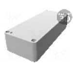 Carcasa aluminiu, 64mmx150mmx36mm, IP66, HAMMOND - 1550Z109BK