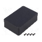 Carcasa aluminiu, 77mmx116mmx38mm, IP54, HAMMOND - 1590B3BK