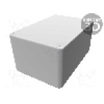 Carcasa aluminiu, 80mmx120mmx59mm, IP65, HAMMOND - 1590WTBK