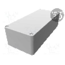 Carcasa aluminiu, 80mmx176mmx53mm, IP66, HAMMOND - 1590Z130GY