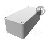 Carcasa aluminiu, 80mmx176mmx62mm, IP66, HAMMOND - 1590Z135BK Carcasa aluminiu, 80mmx176mmx62mm, IP66, HAMMOND - 1590Z135BK