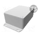 Carcasa aluminiu, 82mmx111mmx44mm, IP54, HAMMOND - 1590SFBK Carcasa aluminiu, 82mmx111mmx44mm, IP54, HAMMOND - 1590SFBK