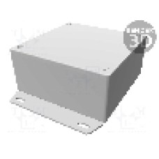 Carcasa aluminiu, 92mmx92mmx42mm, IP65, HAMMOND - 1590WYFBK