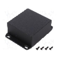 Carcasa aluminiu, 92mmx92mmx42mm, IP65, HAMMOND - 1590WYFLBK