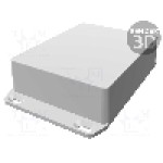 Carcasa aluminiu, 94mmx119mmx34mm, IP65, HAMMOND - 1590WBBFLBK