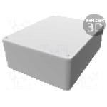 Carcasa aluminiu, 94mmx119mmx42mm, IP54, HAMMOND - 1590BBSGR