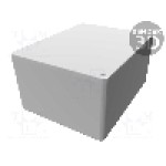 Carcasa aluminiu, 95mmx121mmx61mm, IP54, HAMMOND - 1590PPBK