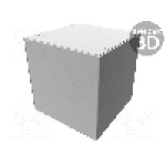 Carcasa oţel, 152mmx152mmx152mm, HAMMOND - 1415D