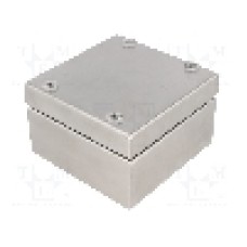 Carcasa otel inoxidabil, 100mmx100mmx61mm, IP66, RAYCHEM RPG - SSJ1