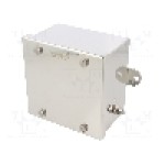 Carcasa otel inoxidabil, 120mmx120mmx80mm, IP66, WEIDMÜLLER - KLIPPON STB 1 SS Carcasa otel inoxidabil, 120mmx120mmx80mm, IP66, WEIDMÜLLER - KLIPPON STB 1 SS