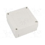 Carcasa policarbonat, 100mmx100mmx50mm, IP66, IP67, FIBOX - PC 95/50 LG