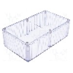 Carcasa policarbonat, 110mmx191mmx57mm, IP54, HAMMOND - 1591ETCL