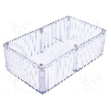 Carcasa policarbonat, 110mmx191mmx57mm, IP54, HAMMOND - 1591ETCL