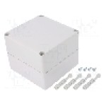 Carcasa policarbonat, 120mmx120mmx100mm, IP66, IP67, WEIDMÜLLER - MPC 12/12/10 7035