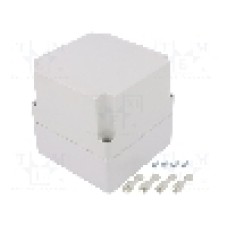 Carcasa policarbonat, 120mmx120mmx120mm, IP66, IP67, WEIDMÜLLER - MPC 12/12/12 7035