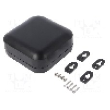 Carcasa policarbonat, 120mmx120mmx45mm, IP68, HAMMOND - 1557D2BK