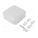 Carcasa policarbonat, 120mmx120mmx45mm, IP68, HAMMOND - 1557D2GY