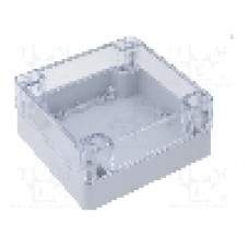 Carcasa policarbonat, 120mmx120mmx60mm, IP65, GAINTA - G 278C