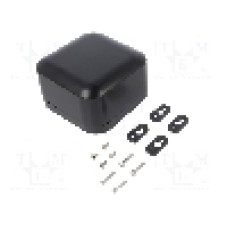 Carcasa policarbonat, 120mmx120mmx70mm, IP68, HAMMOND - 1557DA2BK