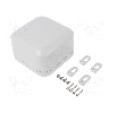 Carcasa policarbonat, 120mmx120mmx70mm, IP68, HAMMOND - 1557DA2GY