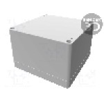 Carcasa policarbonat, 120mmx120mmx80mm, HAMMOND - 1554P2GY