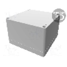 Carcasa policarbonat, 120mmx120mmx80mm, HAMMOND - 1554P2GY