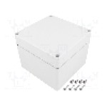 Carcasa policarbonat, 120mmx122mmx95mm, IP66, IP67, FIBOX - PC 121210 Carcasa policarbonat, 120mmx122mmx95mm, IP66, IP67, FIBOX - PC 121210