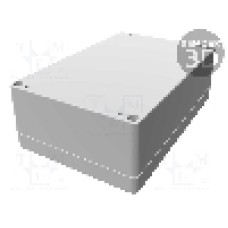 Carcasa policarbonat, 120mmx180mmx90mm, IP66, HAMMOND - 1554H2GYCL