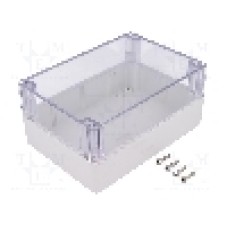 Carcasa policarbonat, 121mmx171mmx80mm, IP65, GAINTA - G 223C