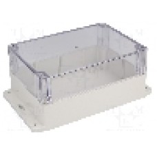 Carcasa policarbonat, 121mmx171mmx80mm, IP65, GAINTA - G223CMF