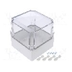Carcasa policarbonat, 125mmx125mmx125mm, IP66, IP67, WEIDMÜLLER - MPC 12/12/12 TRSP Carcasa policarbonat, 125mmx125mmx125mm, IP66, IP67, WEIDMÜLLER - MPC 12/12/12 TRSP