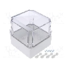 Carcasa policarbonat, 125mmx125mmx125mm, IP66, IP67, WEIDMÜLLER - MPC 12/12/12 TRSP Carcasa policarbonat, 125mmx125mmx125mm, IP66, IP67, WEIDMÜLLER - MPC 12/12/12 TRSP