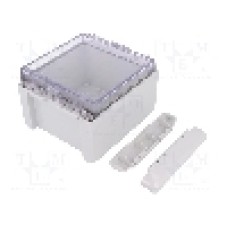 Carcasa policarbonat, 125mmx151mmx90mm, IP66, IP67, BOPLA - B 141309 PC-V0-G 7035